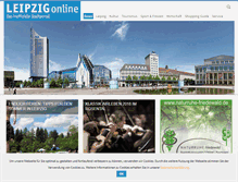 Tablet Screenshot of leipzig-online.de